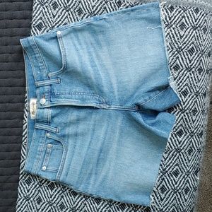 NWT Madewell "The Perfect Mid-Length Jean Short"